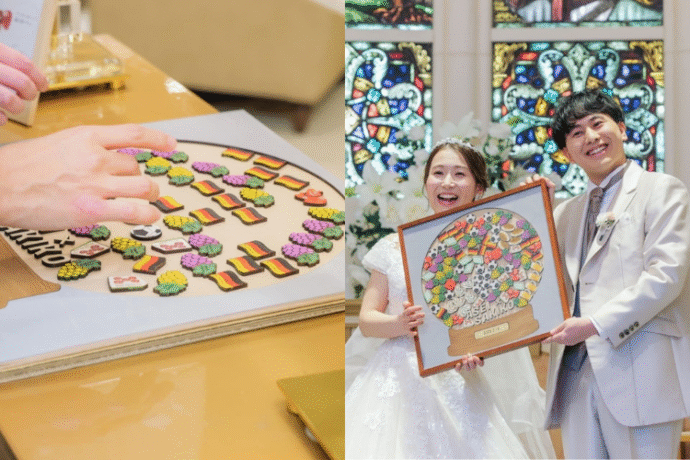 ② ゲストと一緒に作る！挙式の結婚証明書