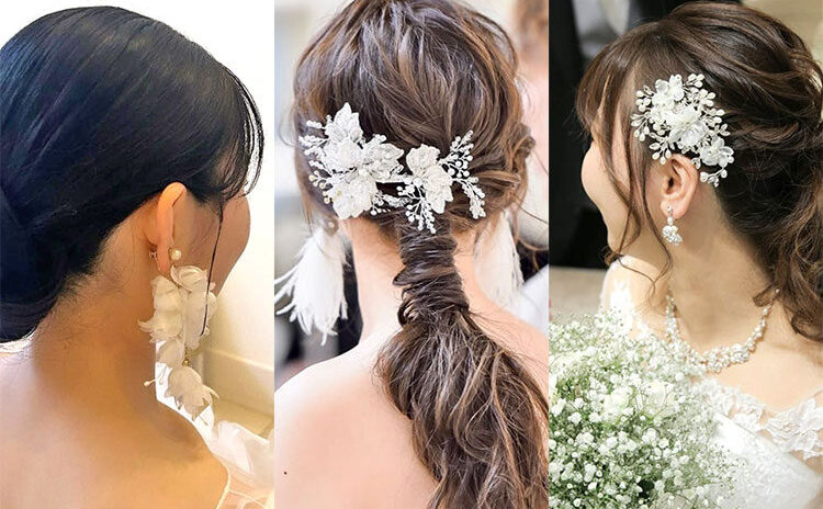 花モチーフのウェディングアクセサリー10選！おすすめはホワイトやシルバー♡【今週のスタスナ】