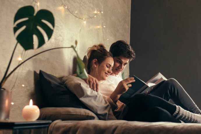 読書漬けになるおこもりデート