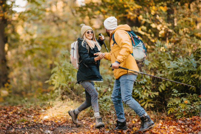 アクティブに登山デート