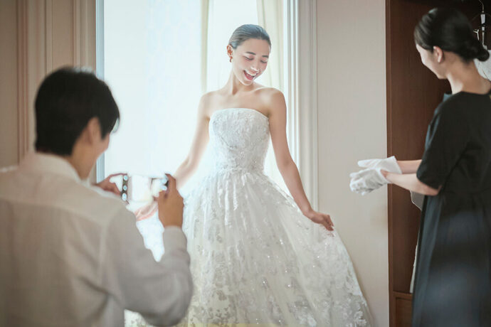 ブライダルフェア体験レポート＿試着