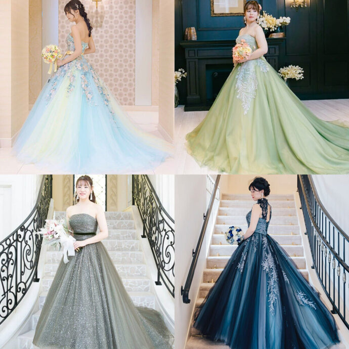 カラードレス人気ランキング（グリーン）