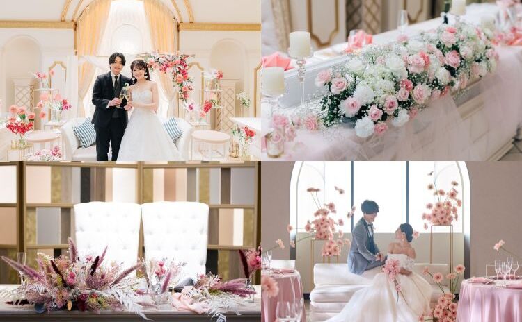 結婚式のピンク系メインテーブル装花6選♡大人可愛いコーディネート満載【今週のスタスナ 】