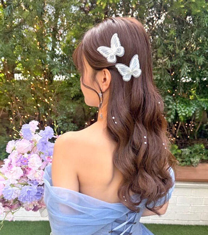 パールシールの花嫁ヘア10選