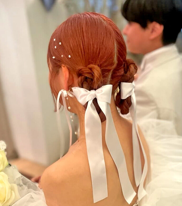 パールシールの花嫁ヘア10選