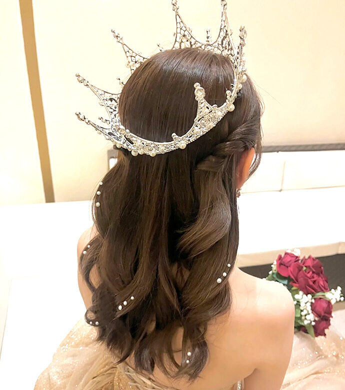 パールシールの花嫁ヘア10選