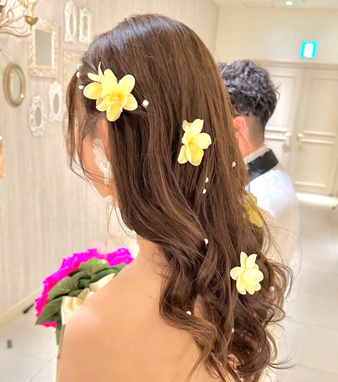 パールシールの花嫁ヘア10選