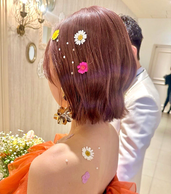 パールシールの花嫁ヘア10選