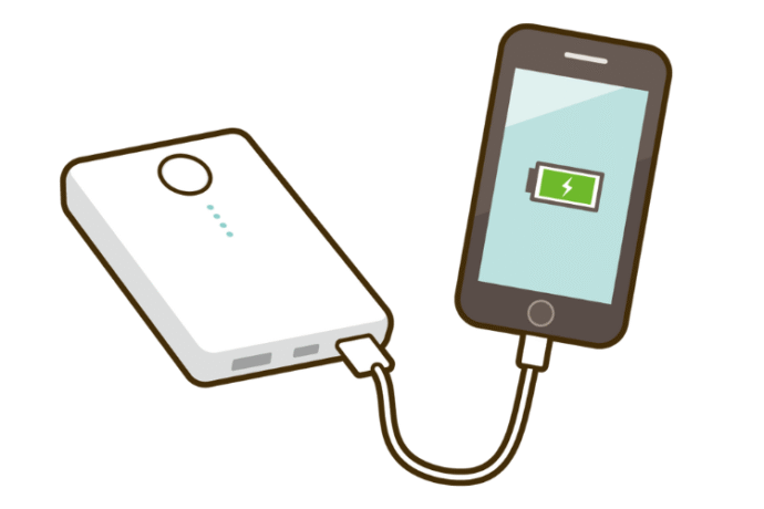 スマホの充電器