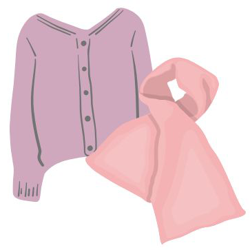 ブライダルフェアの持ち物_羽織るもの