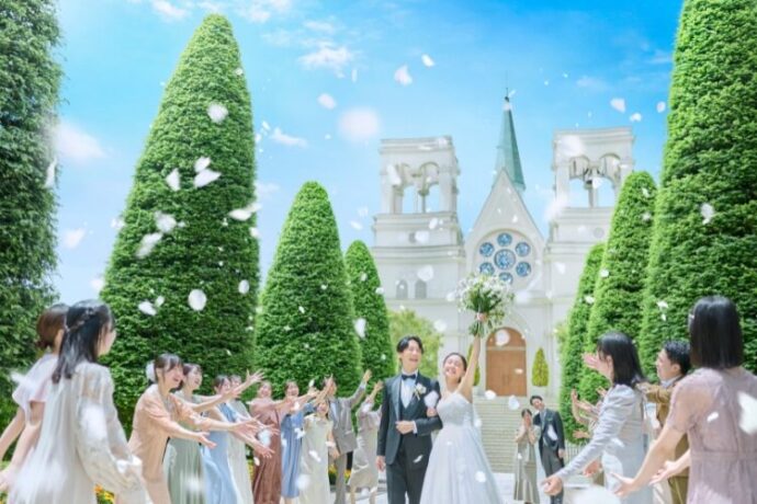 人気の演出や理想を叶えるチャペルウェディングを！