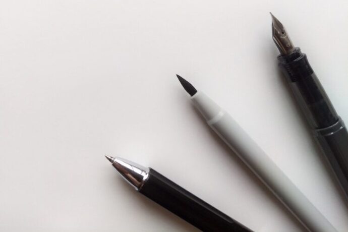 グレーのペンで返信しない[