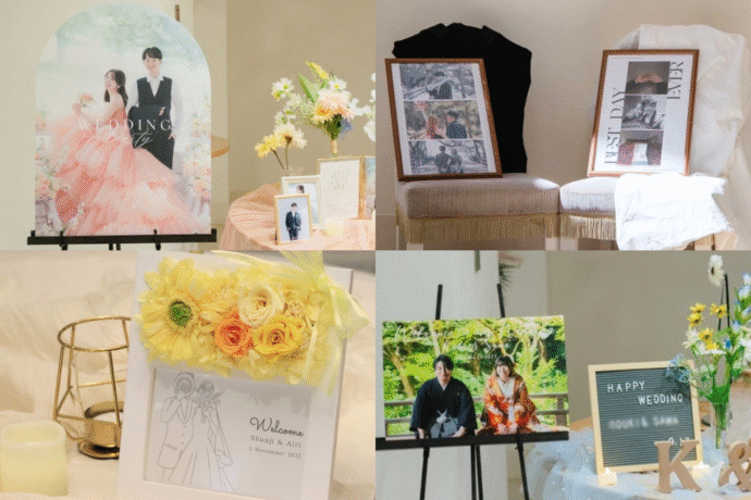 結婚式のウェルカムボード6選！手作りできるおしゃれなアイデアも