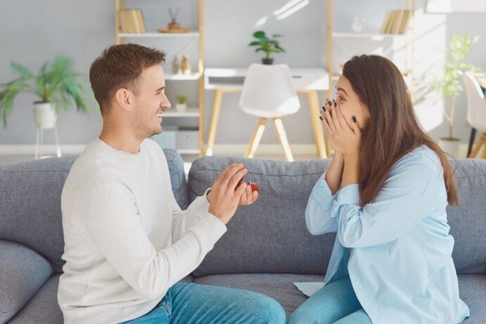 プロポーズの場所_自宅