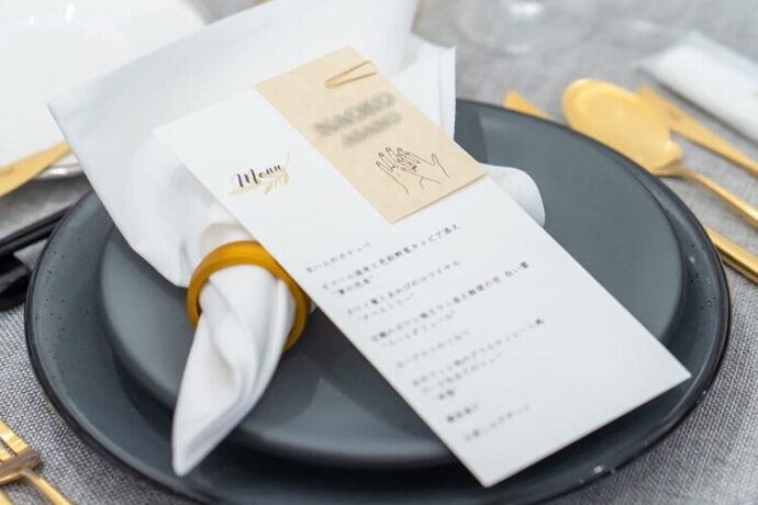 結婚式の費用_ペーパーアイテム1