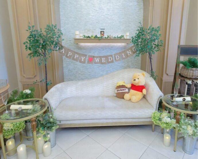 ⑤キャンドルを使ったナチュラルコーディネート