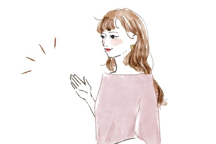 挨拶の時や会話中に笑顔・明るい声を意識する