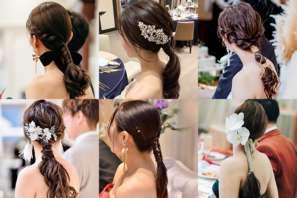 ヘアアレンジ一覧＿ローポニー