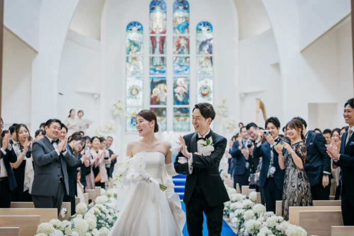 結婚式挙式シーン