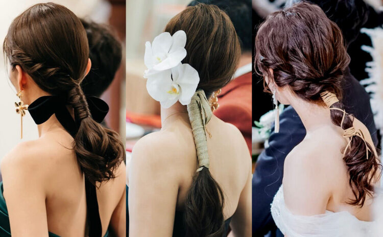 結婚式のローポニーテール10選！おしゃれな花嫁ヘアアレンジ満載♡【今週のスタスナ】