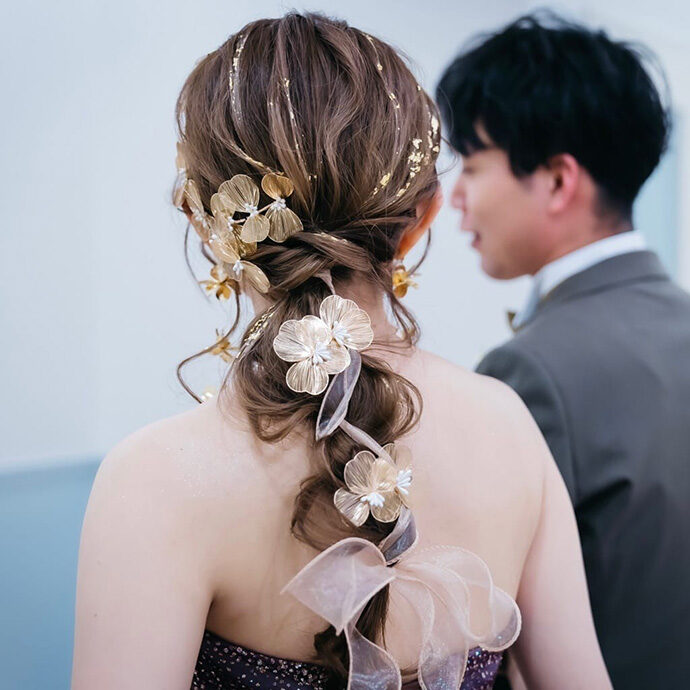 ヘアアレンジ＿ローポニー⑤