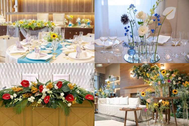夏の結婚式におすすめ装花コーディネート6選！メインテーブルからゲストテーブルまで【今週のスタスナ】