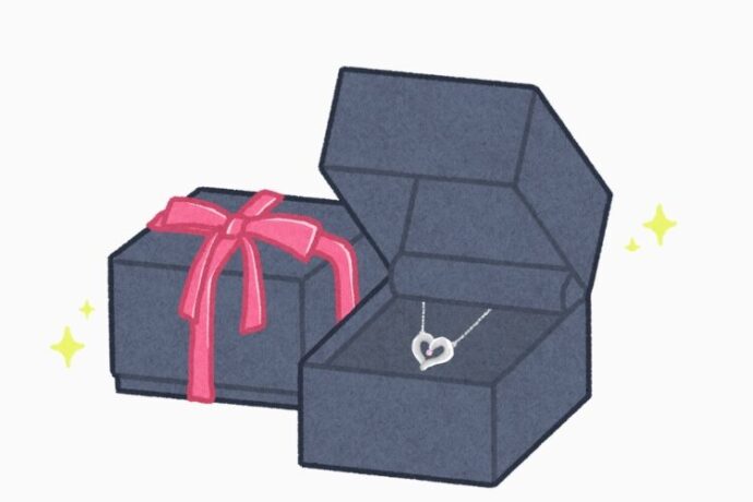 ネックレスのイラスト画像