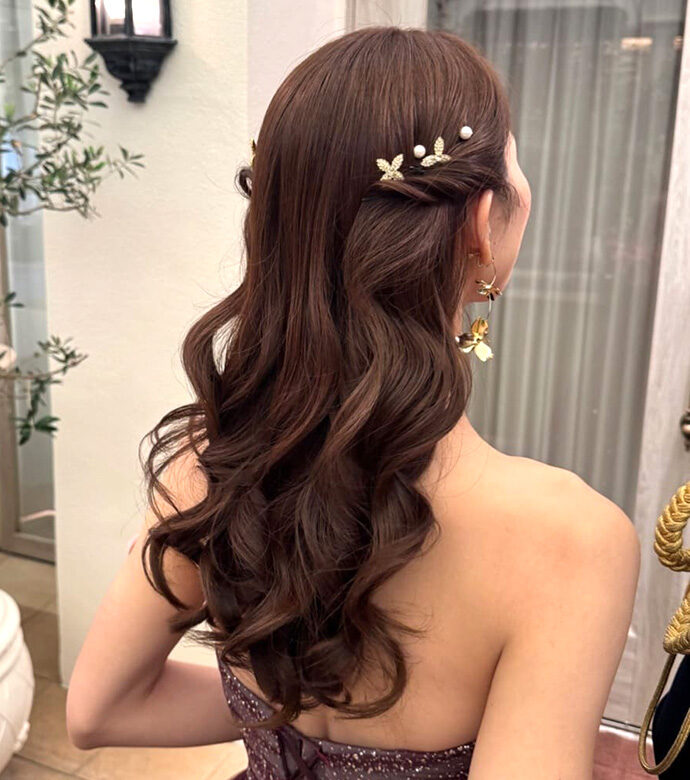 花嫁のダウンヘアアレンジ_08