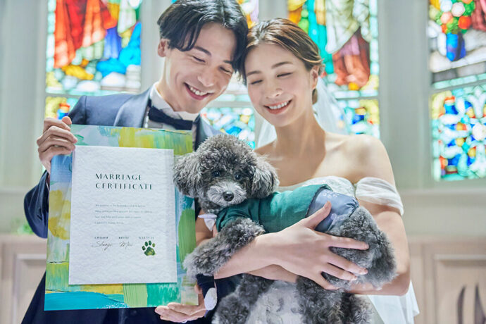 アニヴェルセルのペット婚