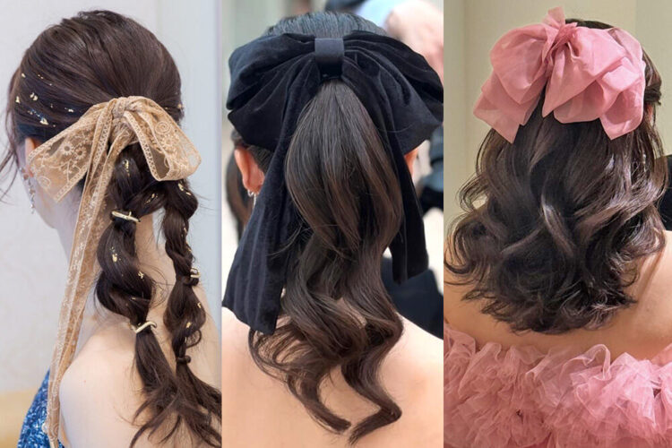 今注目のビッグリボンアレンジ10選！大きめが可愛い花嫁ヘア♡【今週のスタスナ】