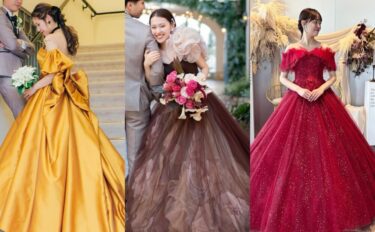 秋の結婚式にぴったりのカラーは？おすすめカラードレス6選【今週のスタスナ】