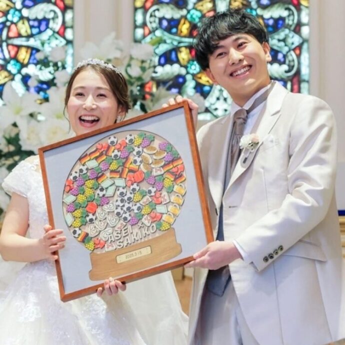 スノードーム型結婚証明書