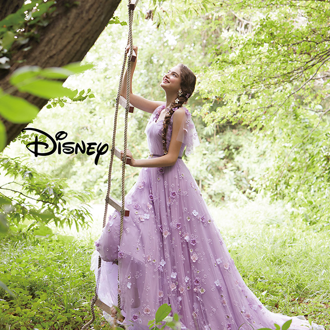 ディズニーウェディングドレス コレクション 結婚式場 ウェディングなら アニヴェルセル 大宮