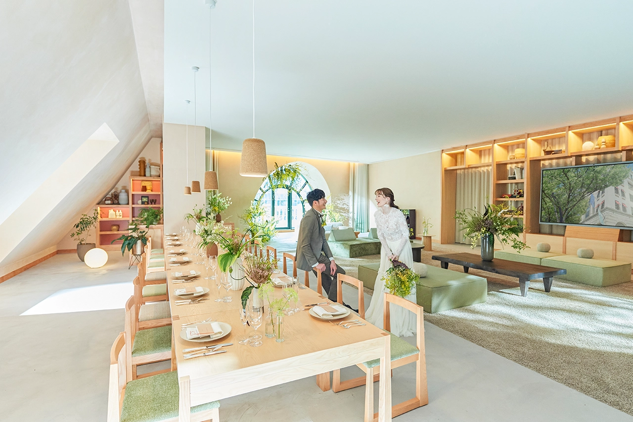 ワンフロア完全貸切でホテルライクな時間を