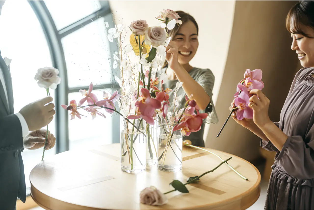 完全オリジナルな空間で始まりを創るセレモニー